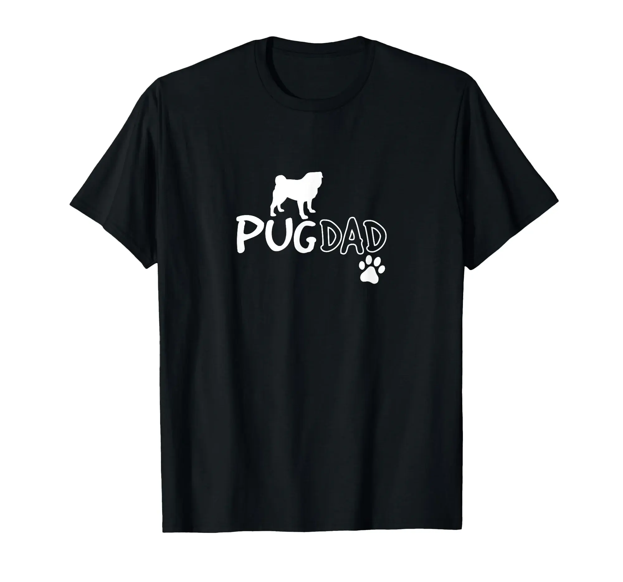 Pug Dad Shirt, Funny Cute Dog Owner Gift