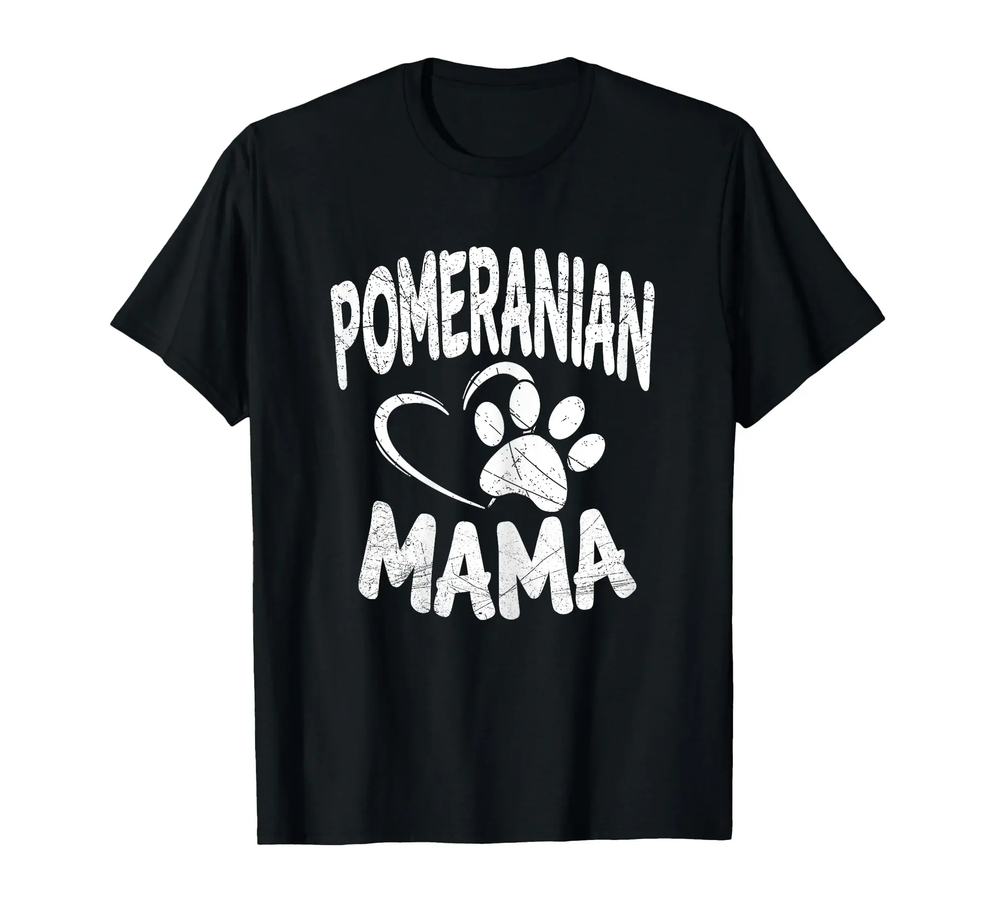 Pomeranian Mama T-Shirt Dog Lover Pom Mom Owner Gifts T-Shirt