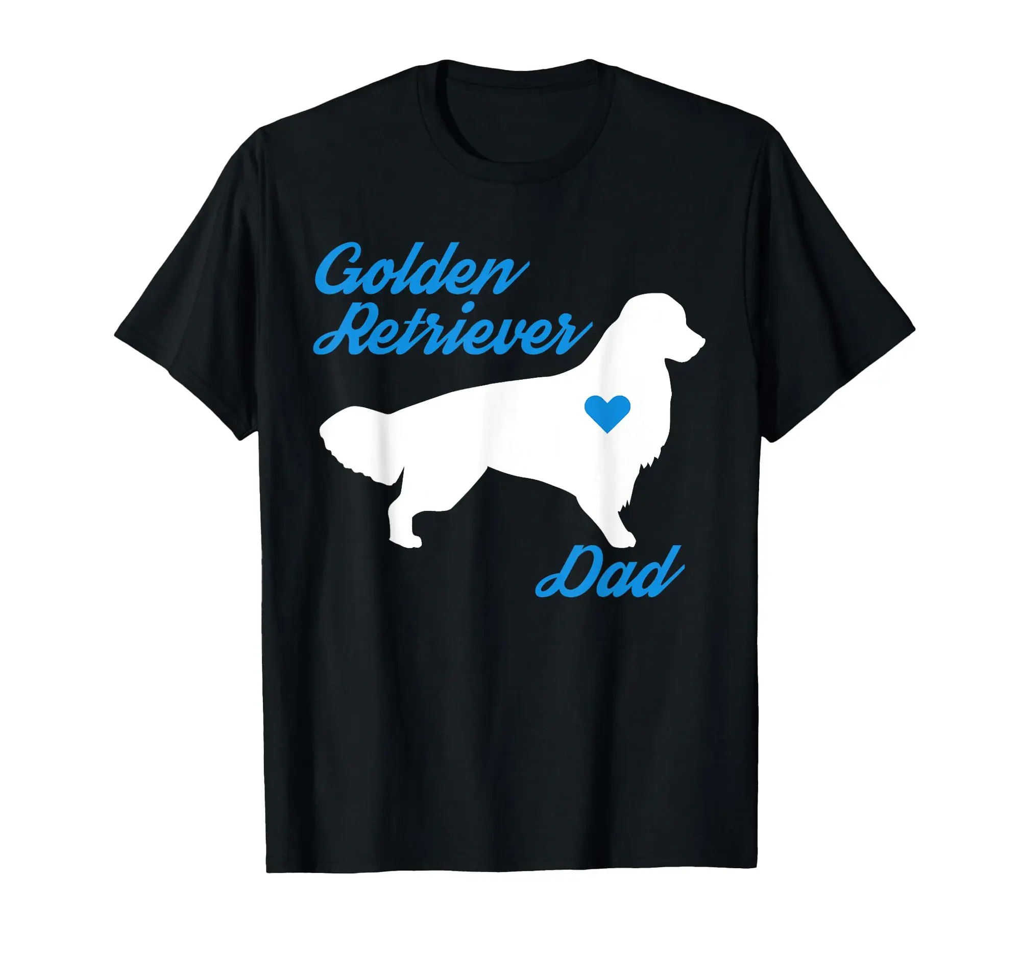 Mens Golden Retriever Dad - Father's Day T-Shirt For Dog Lovers
