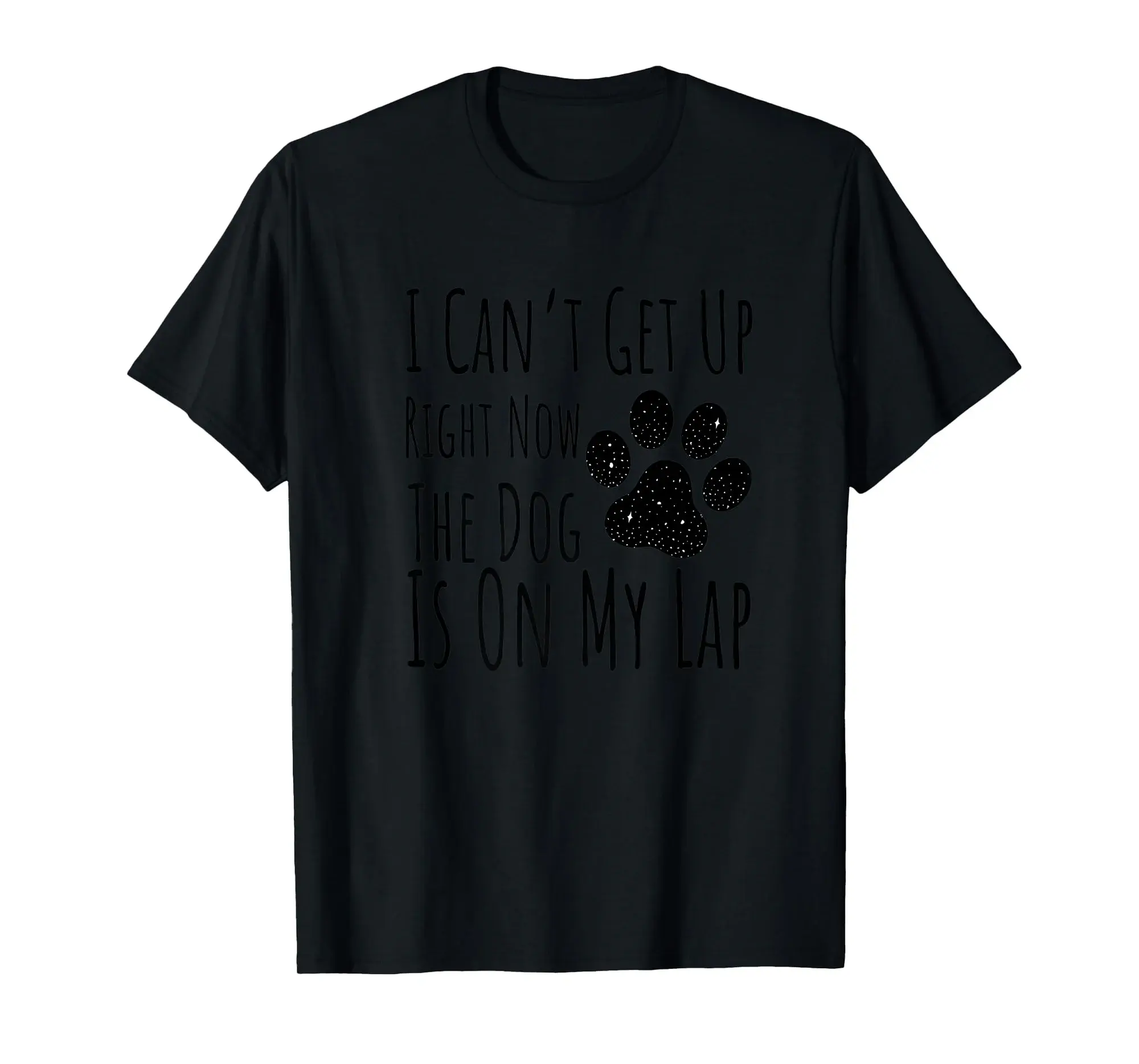 Dog Lover, I Can’t Get Up Right Now The Dog Is On My Lap Premium T-Shirt