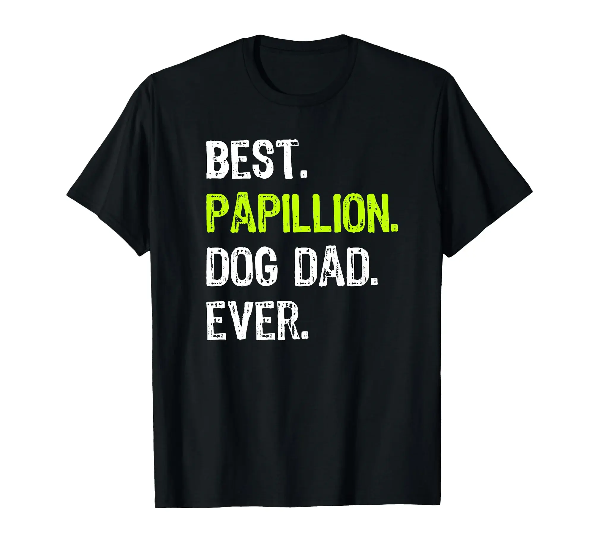 Papillion Dog Dad Fathers Day Dog Lovers Premium T-Shirt