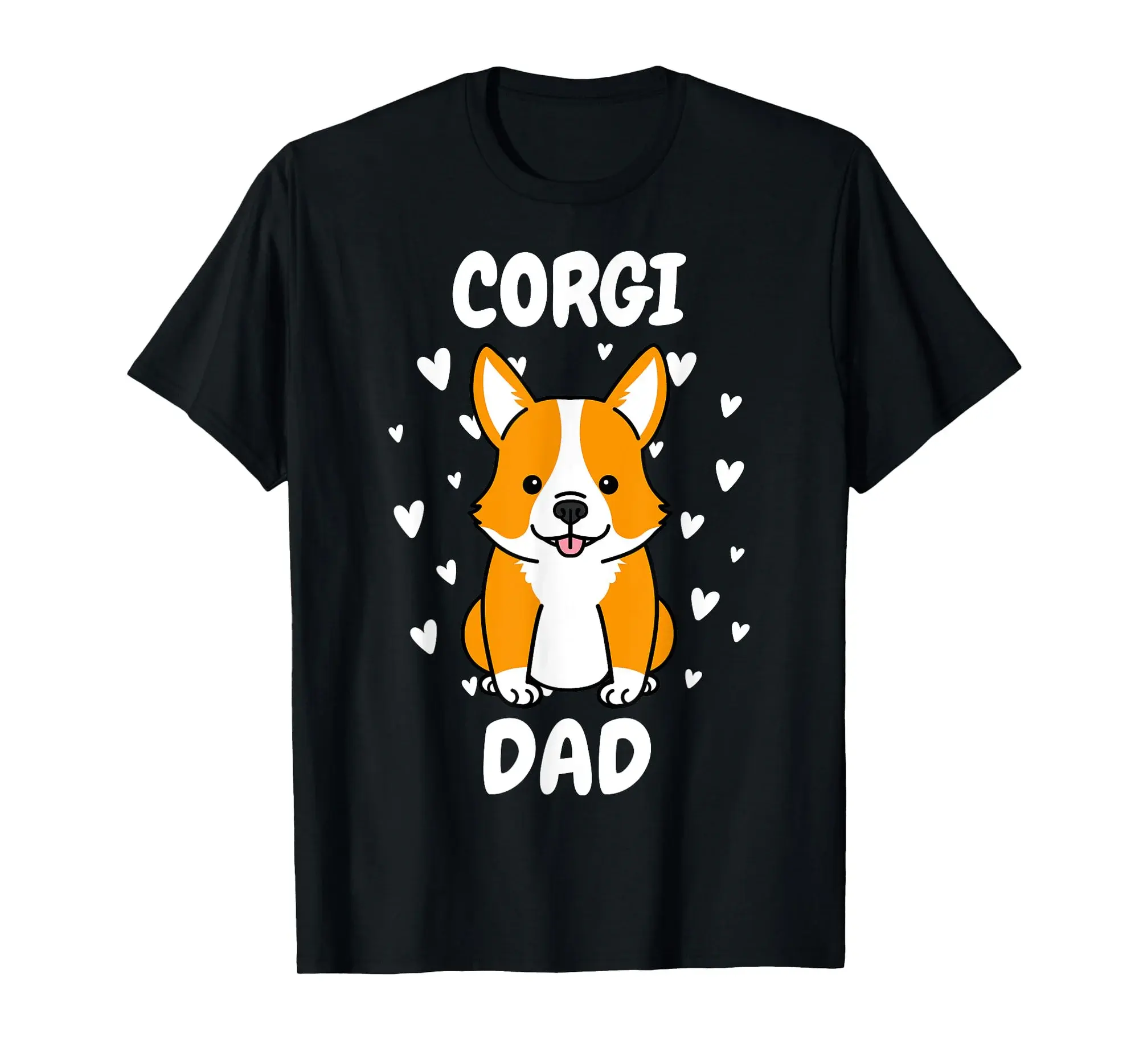 Corgi Dad Papa Daddy Pa Father for Father’s Day Pembroke T-Shirt
