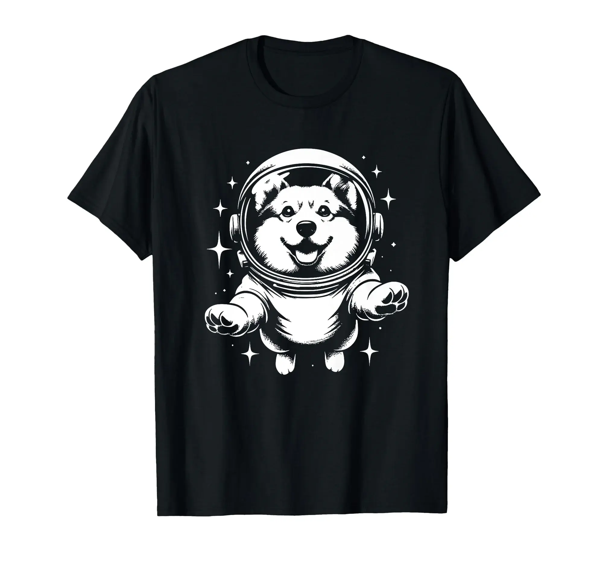 Dog Dad Mom Space - Astronaut Pembroke Welsh Corgi Premium T-Shirt