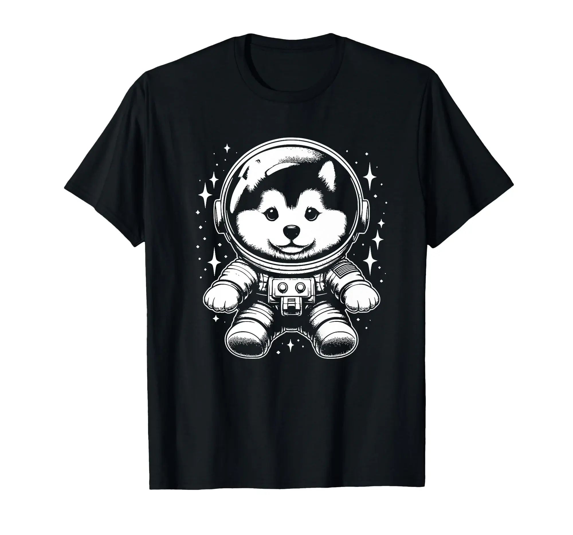 Dog Dad Mom Space - Astronaut Pomskie Premium T-Shirt