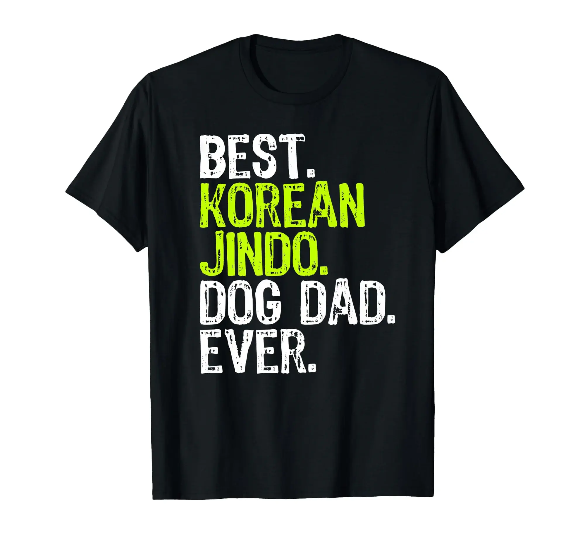Korean Jindo Dog Dad Fathers Day Dog Lovers Premium T-Shirt