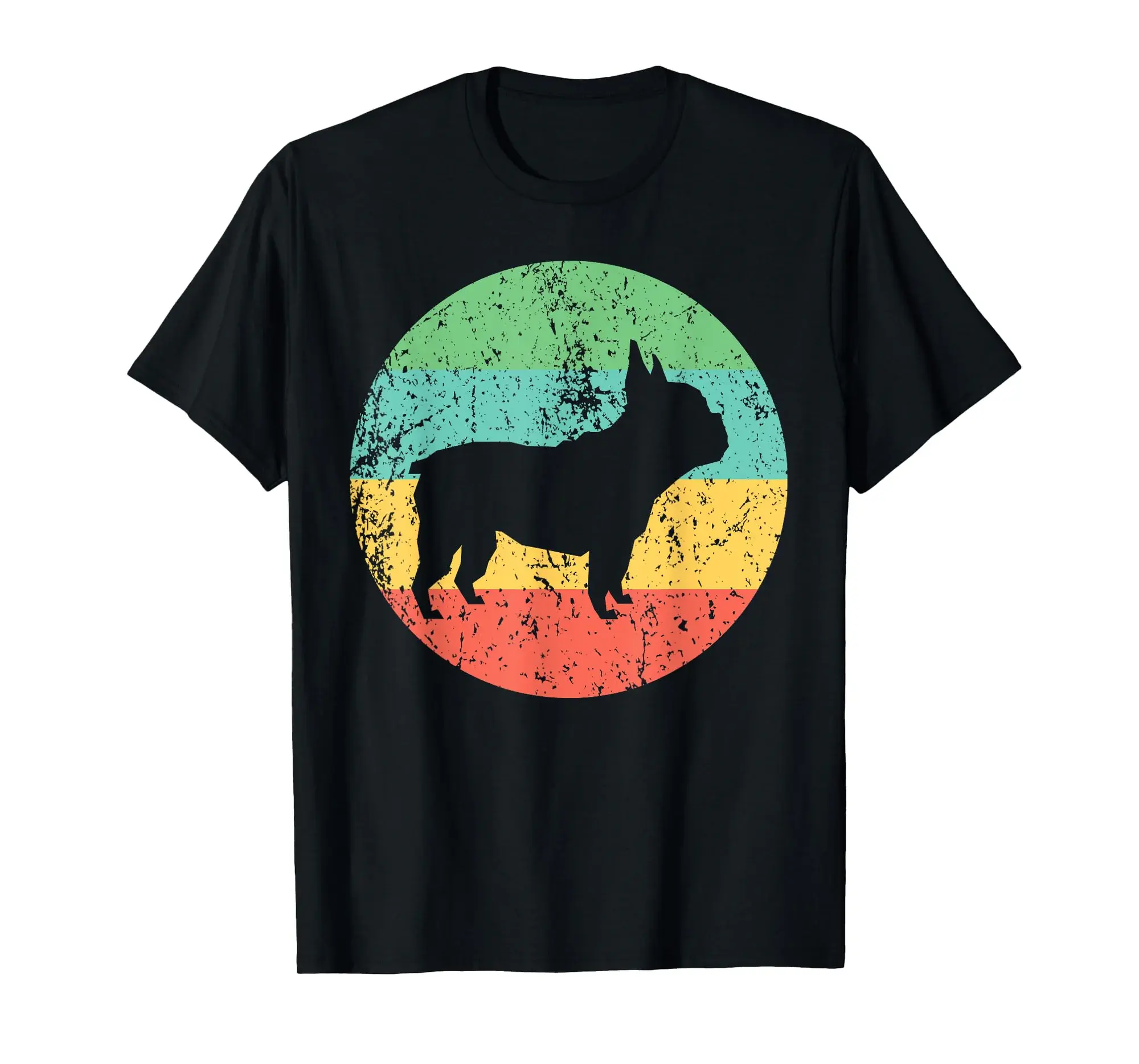 French Bulldog Shirt - Retro French Bulldog Dog T-Shirt