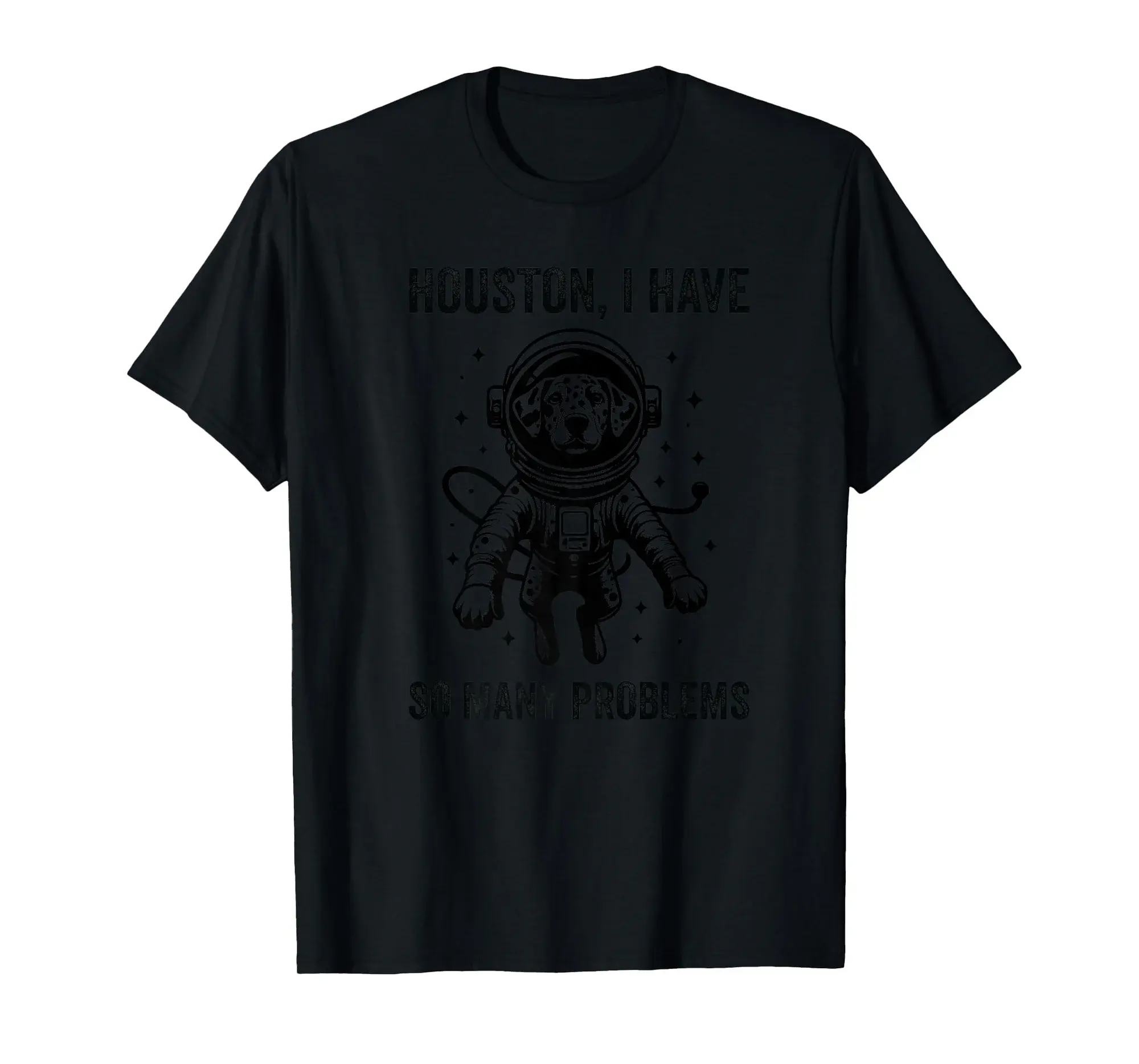 Dog Dad Mom Space - Houston Problem Caucasian Shepherd Premium T-Shirt