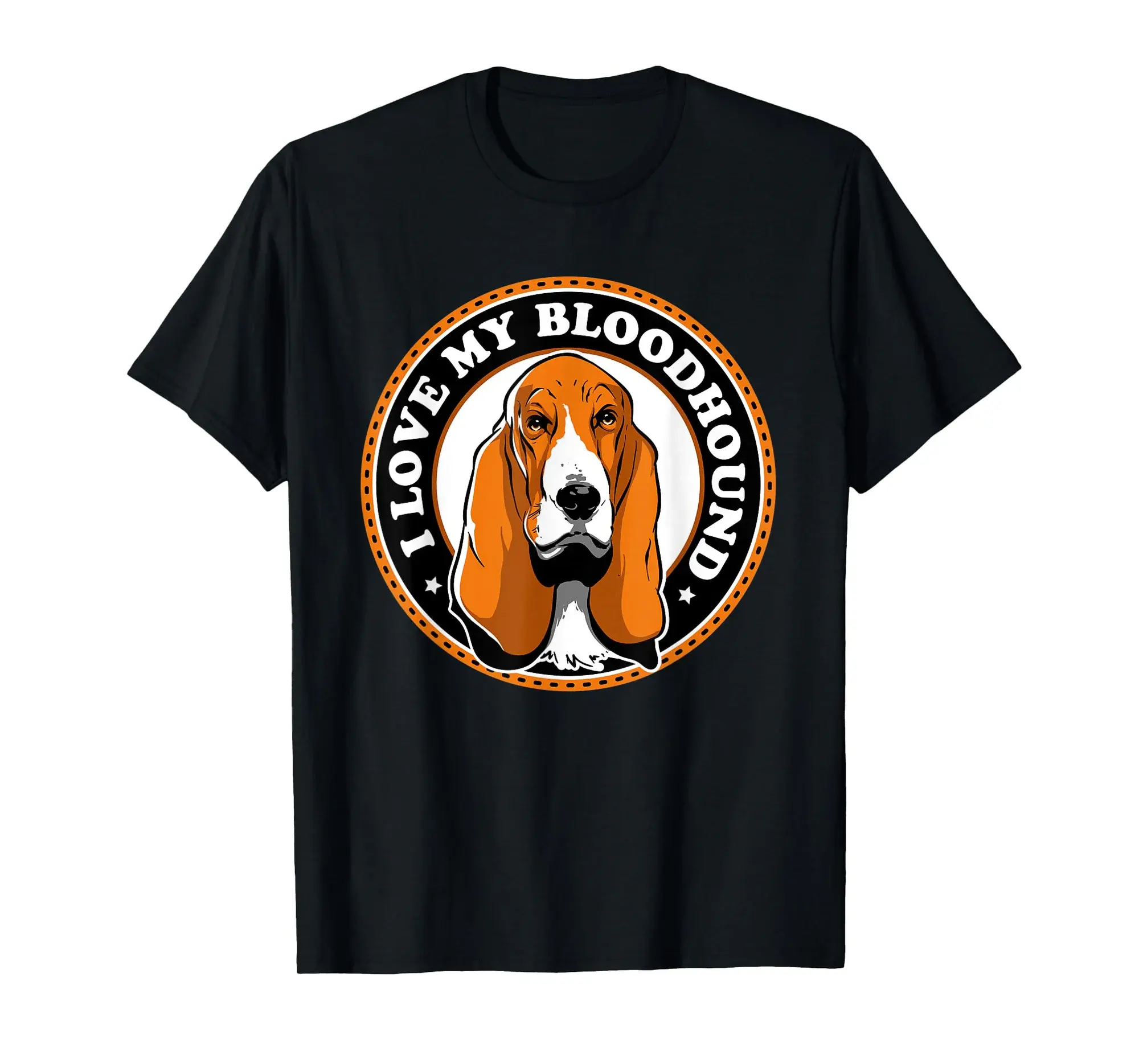 Bloodhound Lover Gift Fur Mama Rescue Dog Ladies Boys Girls T-Shirt