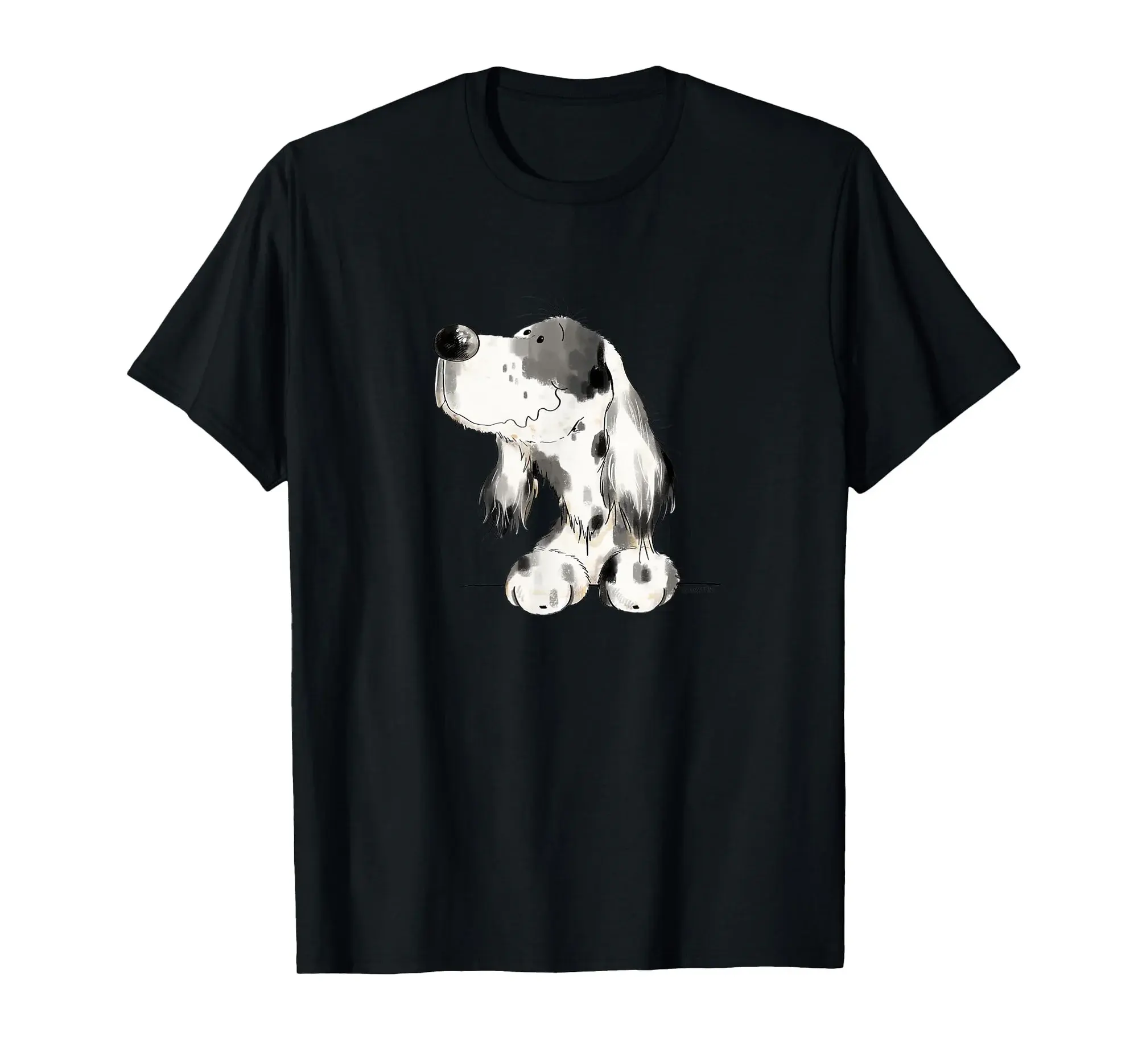 Funny English Setter Dog I Gifts For Dog Lover Dog Art Gift T-Shirt