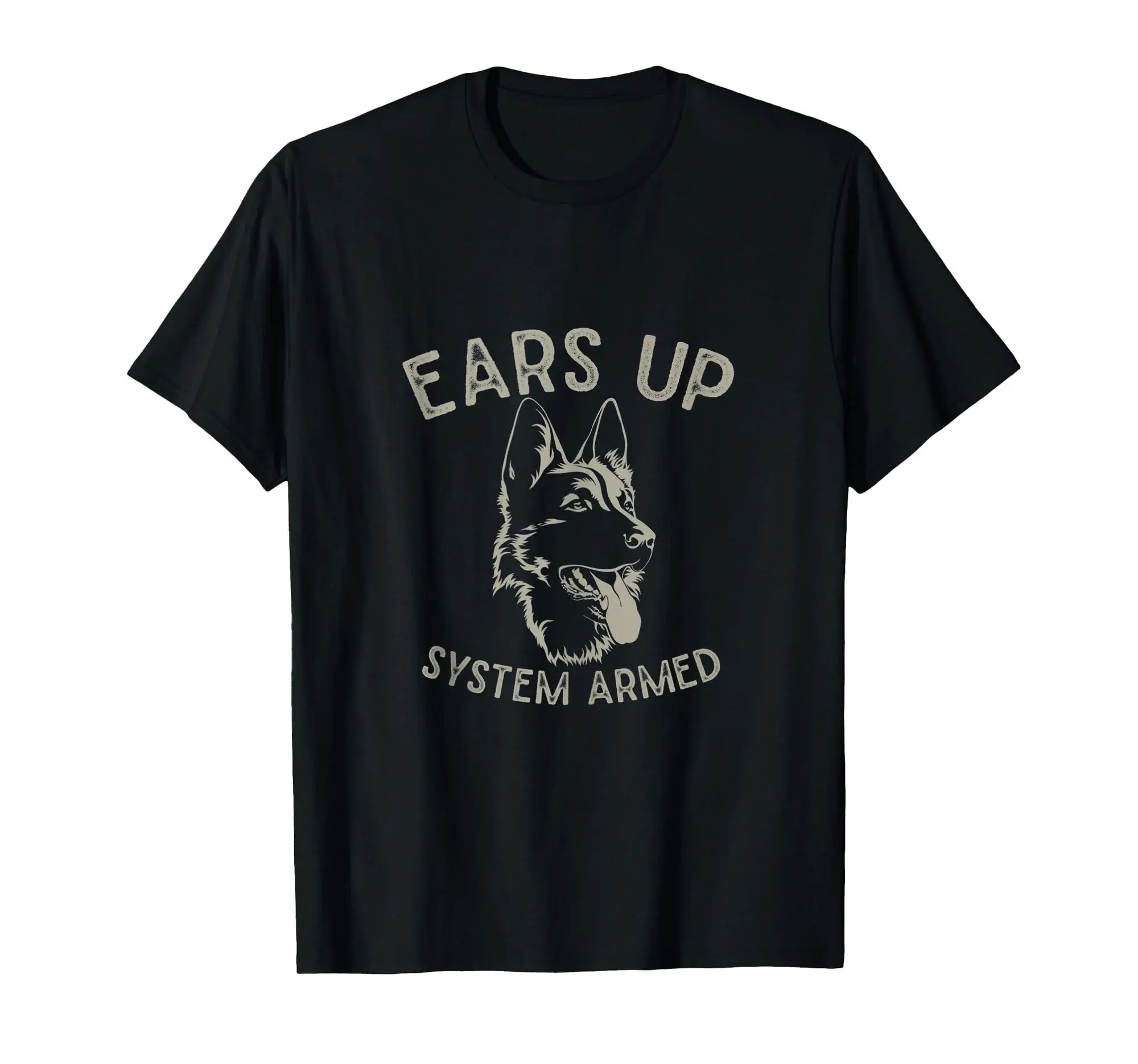 Ears Up System Armed Dog Lover Gift Animal German Shepherd Tank Top