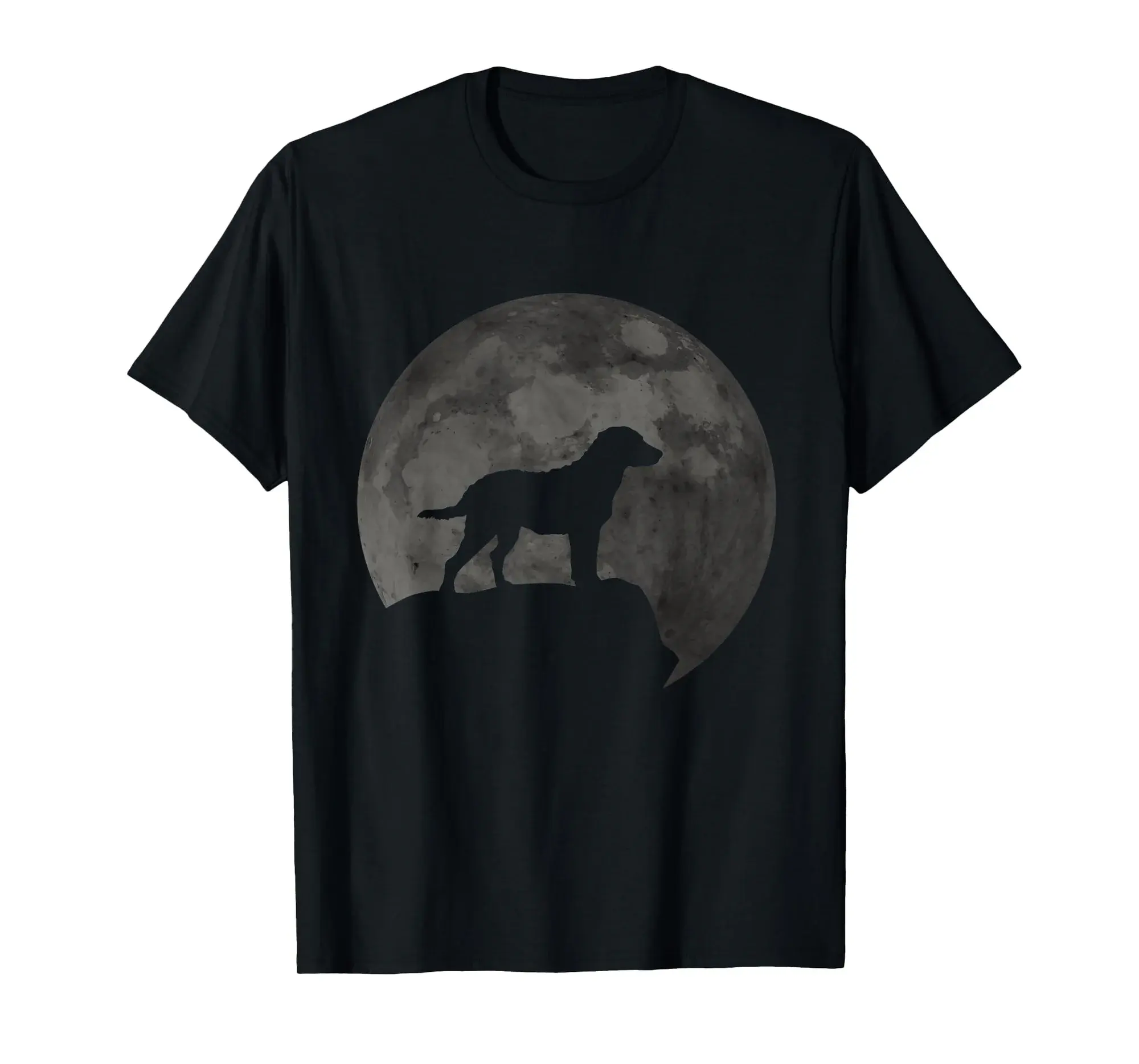 Moon And Dog Silhouette - Chesapeake Bay Retriever T-Shirt
