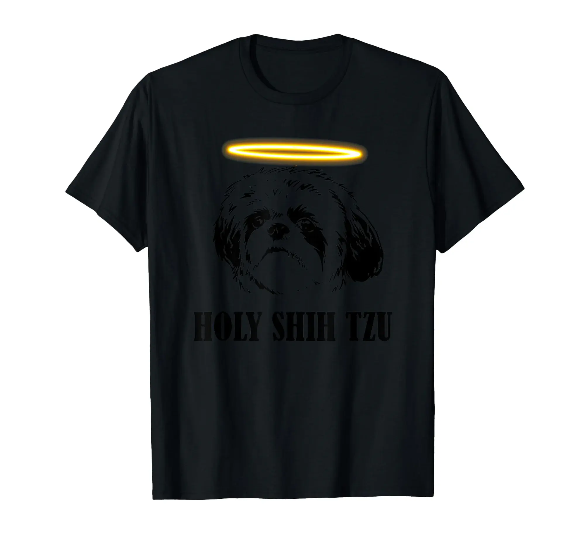 Holy Shih Tzu - Cute Animal Pet Paw Dog Lover Saying T-Shirt