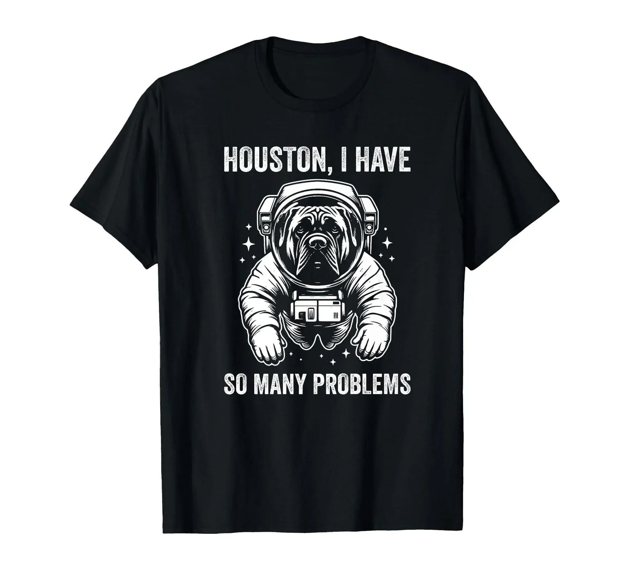 Dog Dad Mom Space - Houston Problem Boerboel Premium T-Shirt