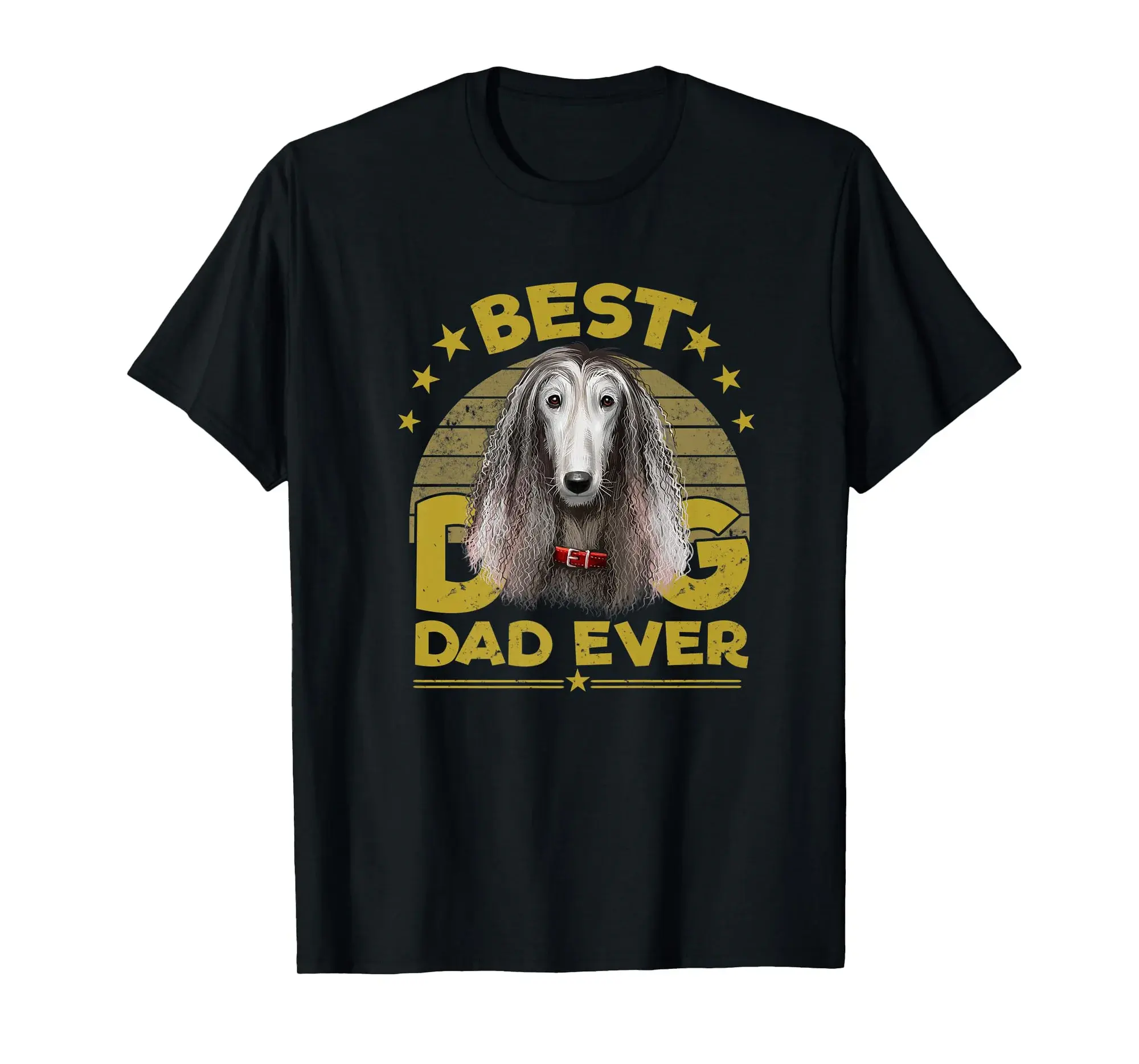 Best Afghan Hound Dog Dad Ever Gift For Men Premium T-Shirt