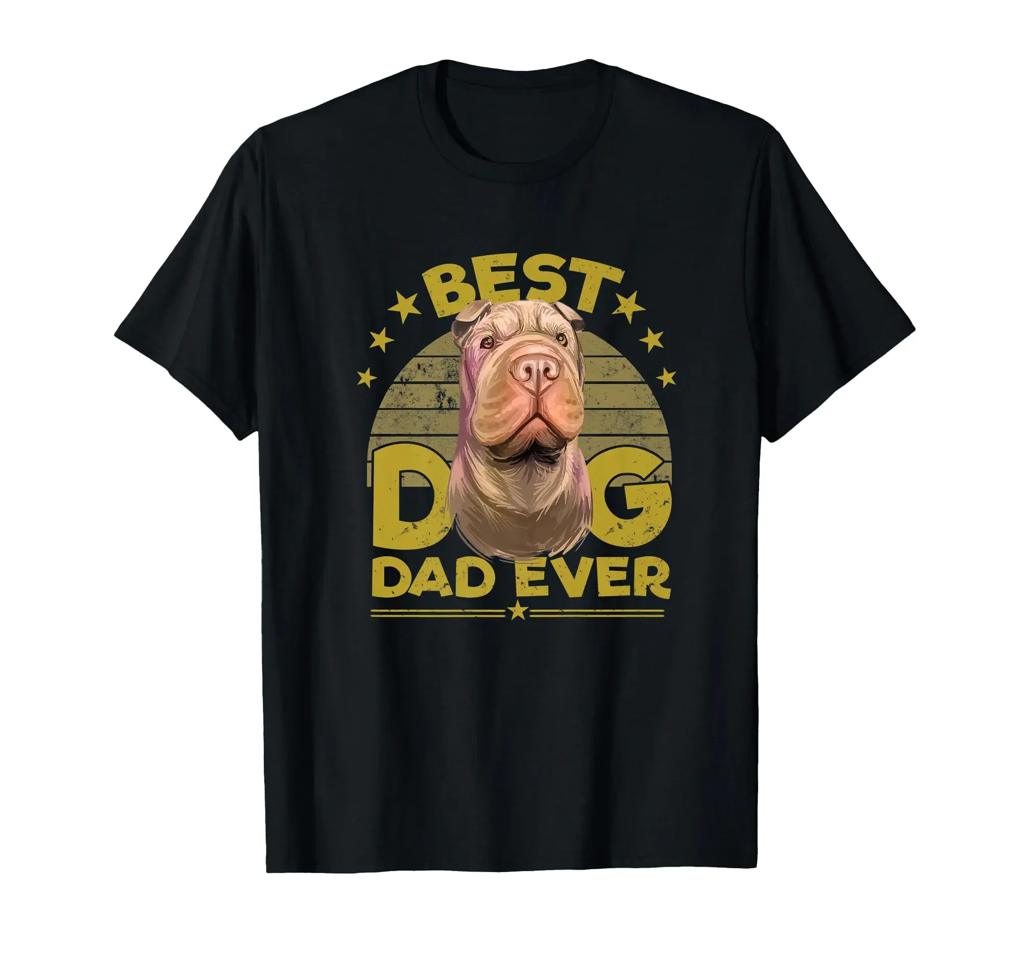 Best Shar Pei Dog Dad Ever Gift For Men Premium T-Shirt