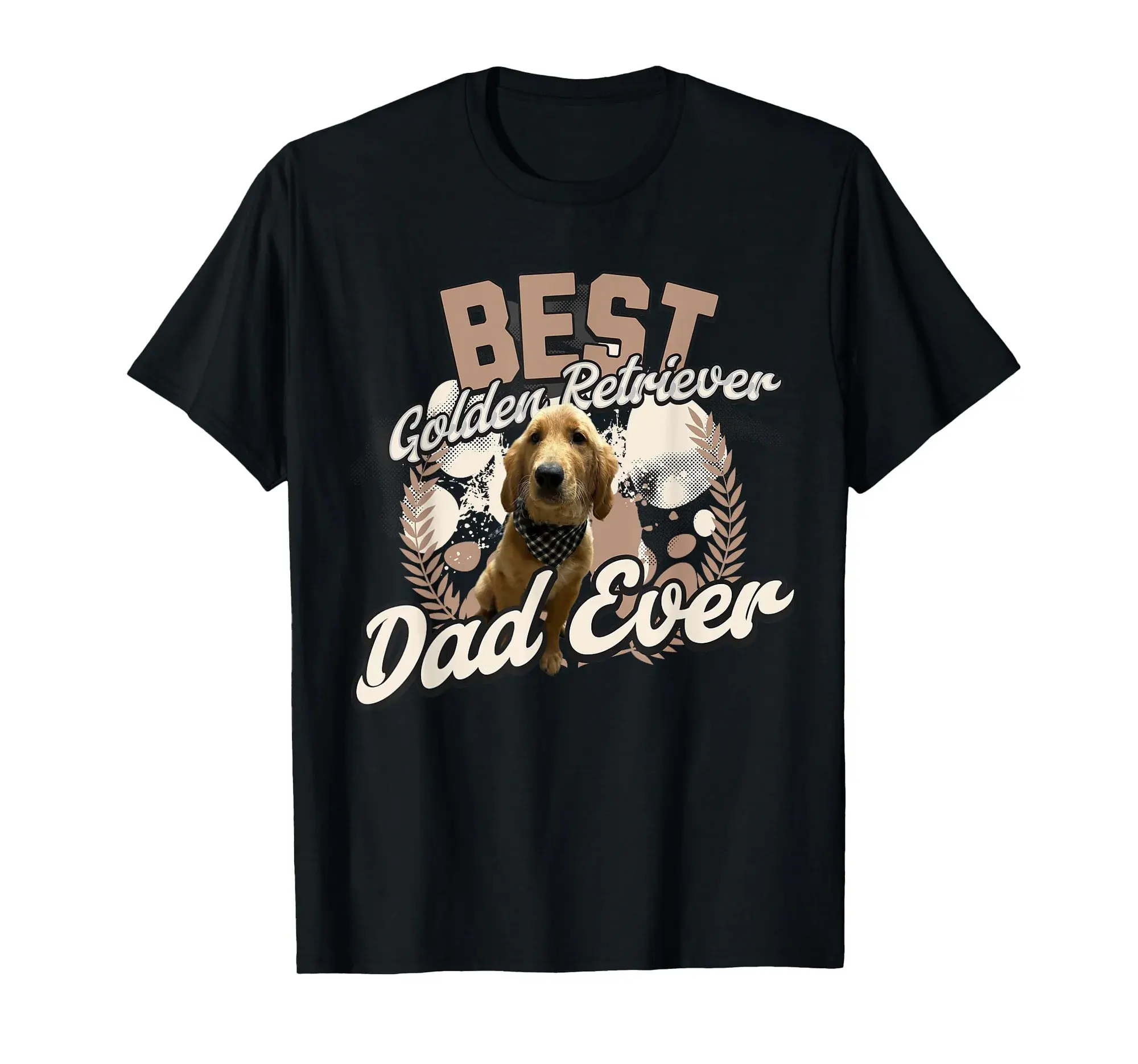 Golden Retriever Best Dad T-Shirt