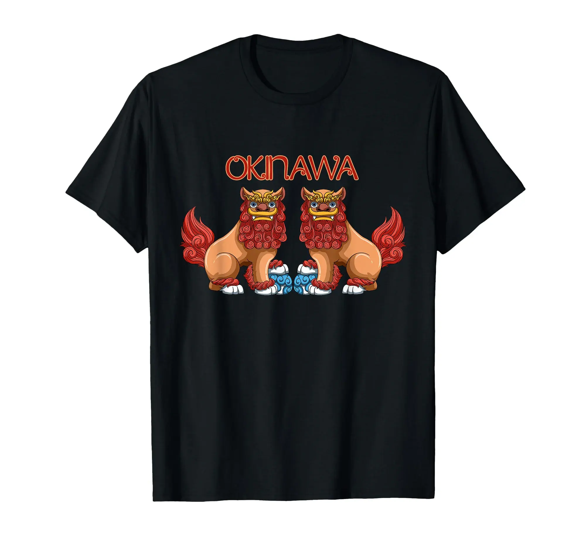Shisa Dog - Guardian Lions Okinawa Japan Gift T-Shirt