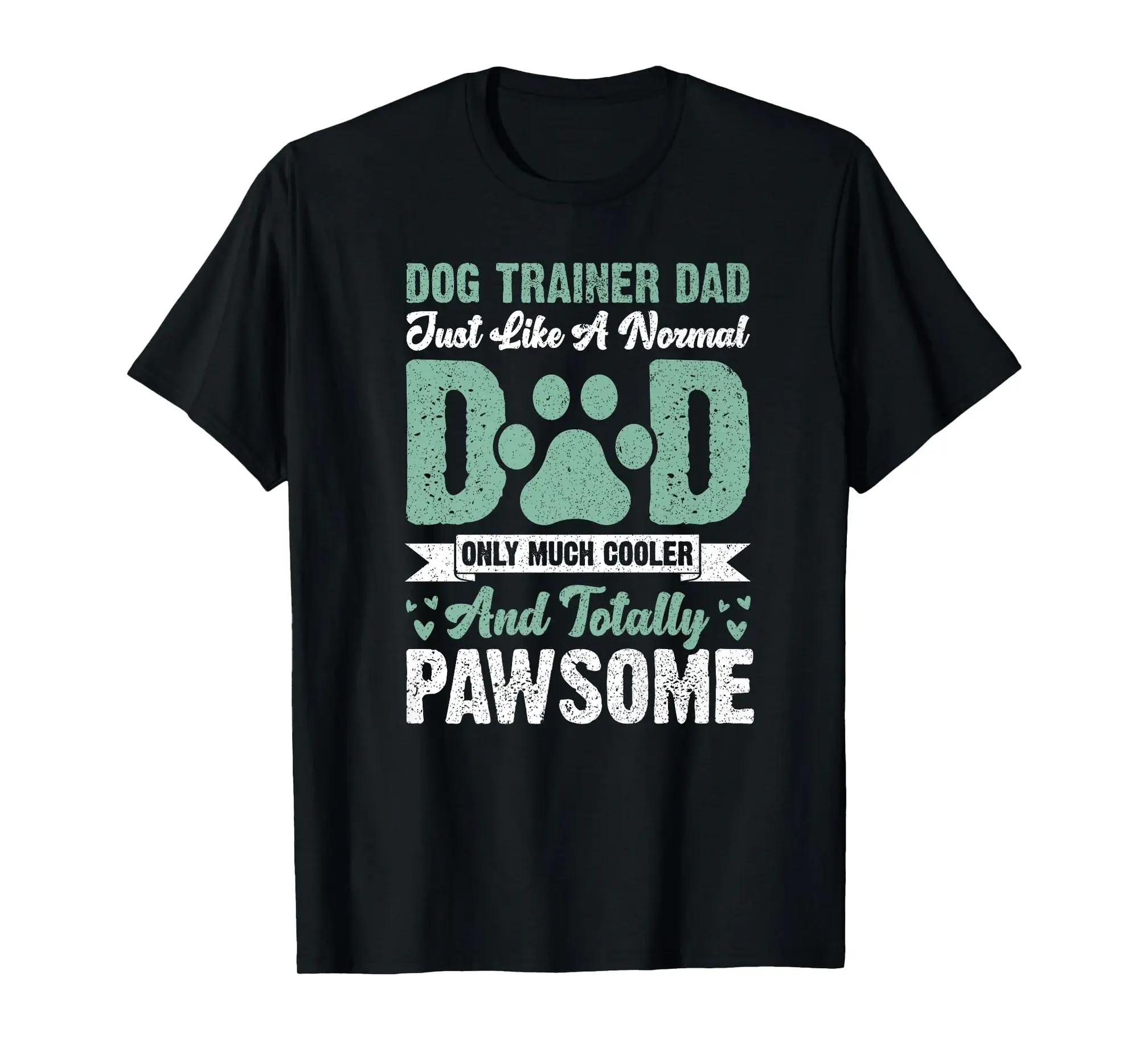Mens Dog Trainer Dad Shirt Funny Father Dog Training Premium T-Shirt