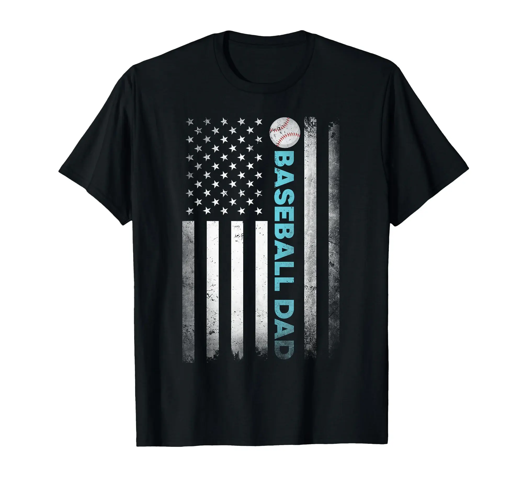 Funny Dad Fathers Day Baseball Dad T-Shirt
