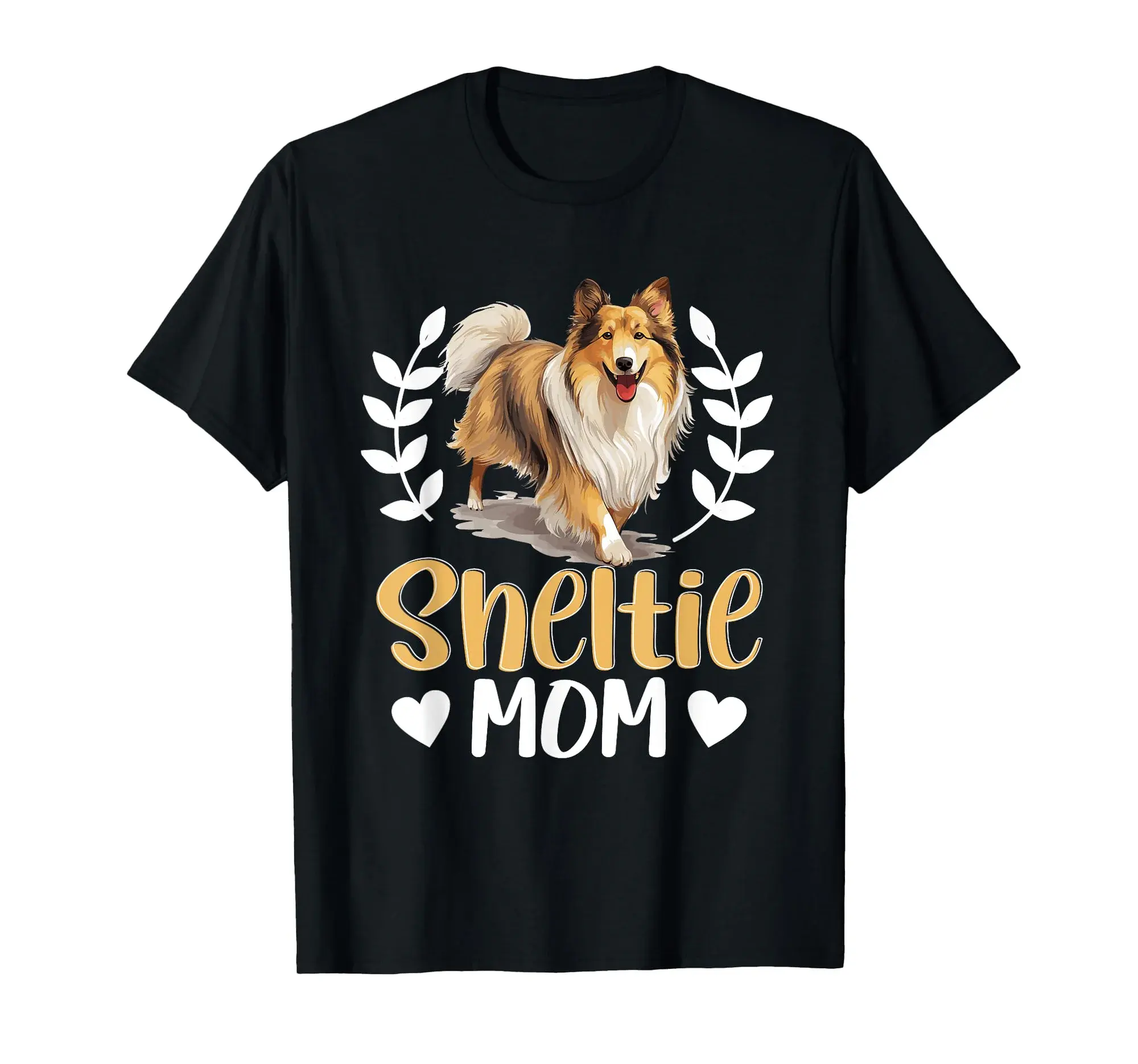 Shetland Sheepdog Dog Sheltie - Sheltie Mom T-Shirt
