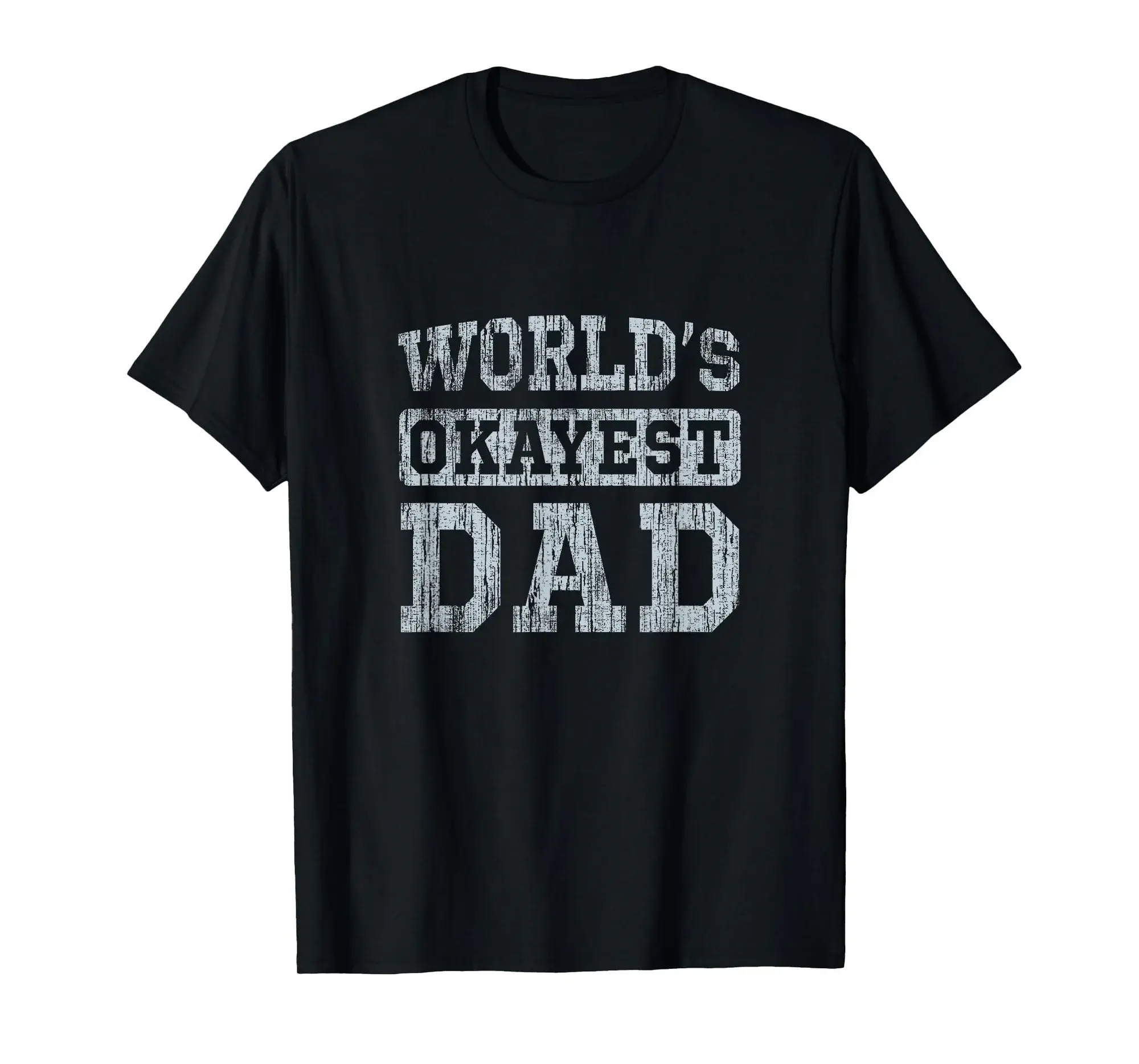 Vintage World's Okayest Dad T-Shirt