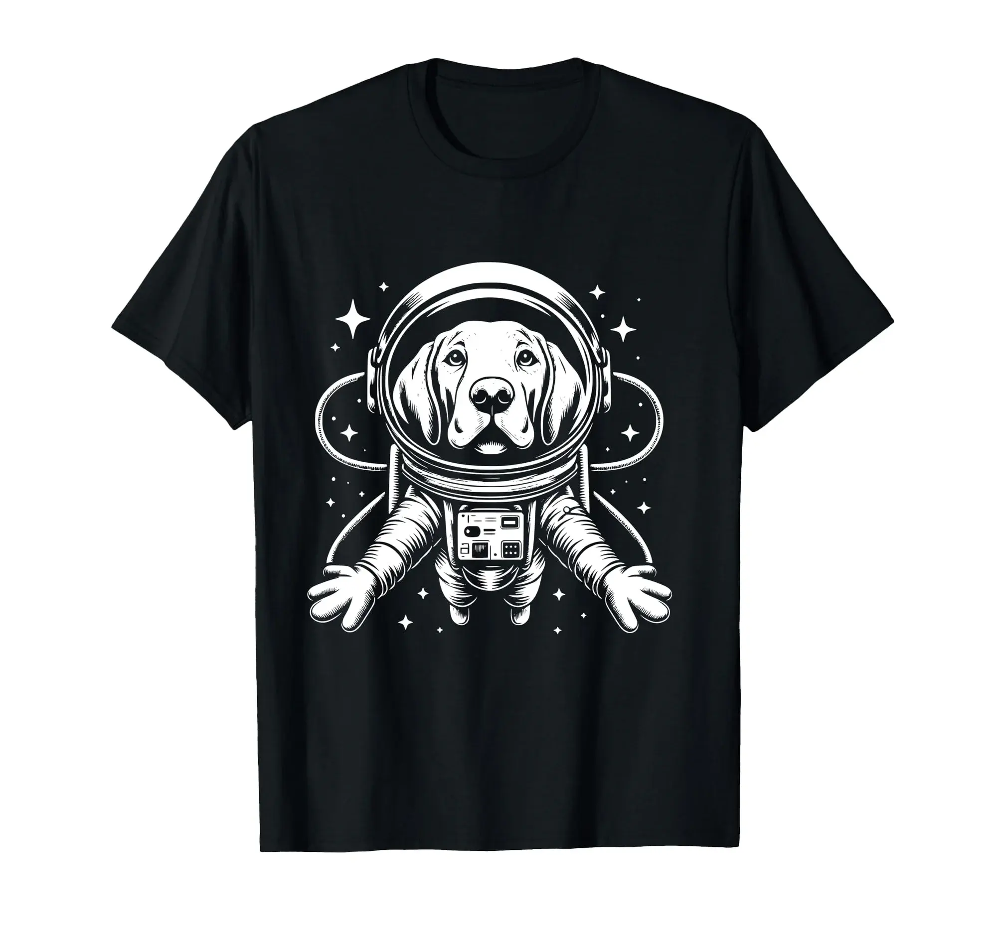 Dog Dad Mom Space - Astronaut Vizsla Long Sleeve T-Shirt