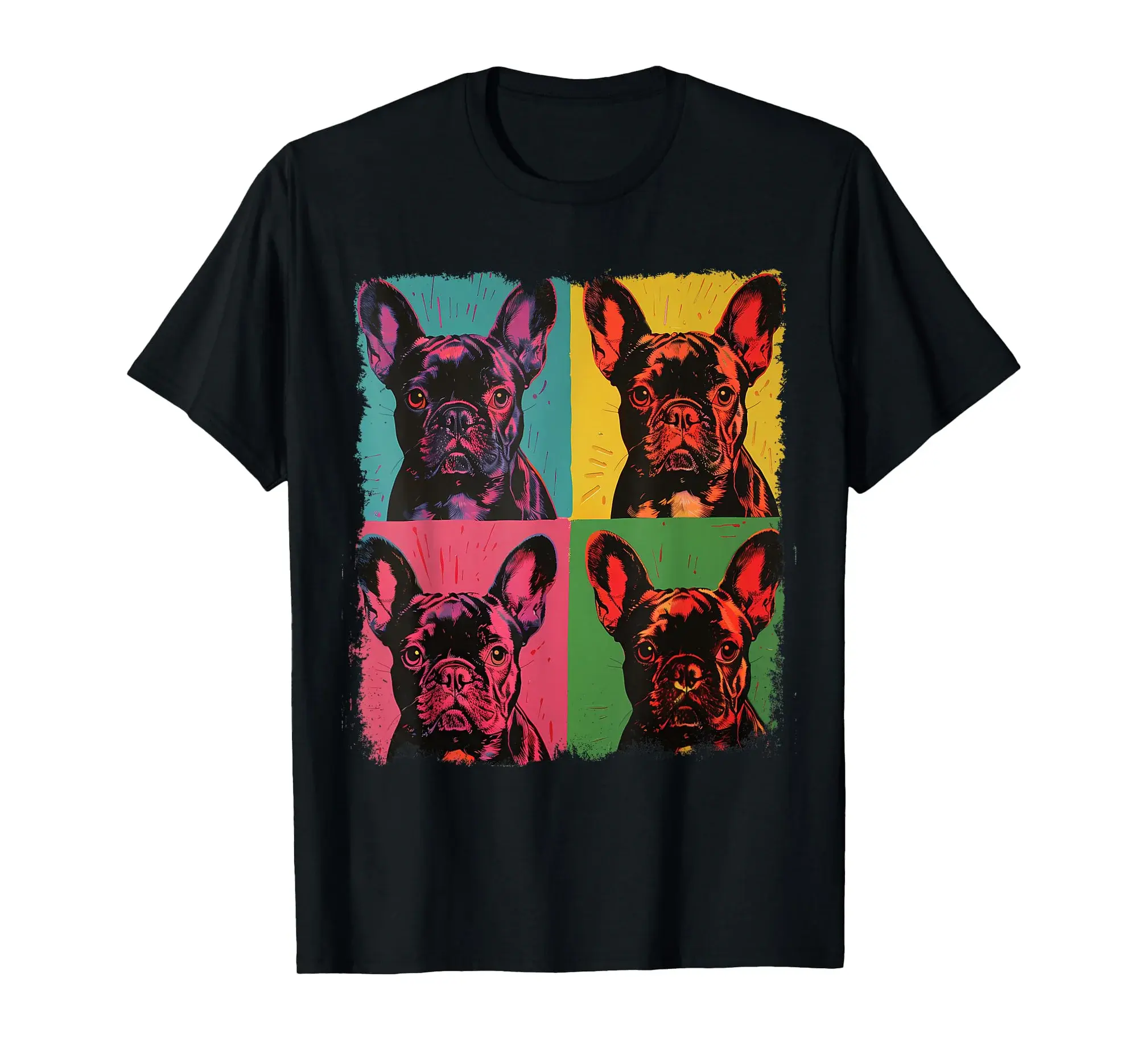 Frenchie Dog Art French Bulldog T-Shirt
