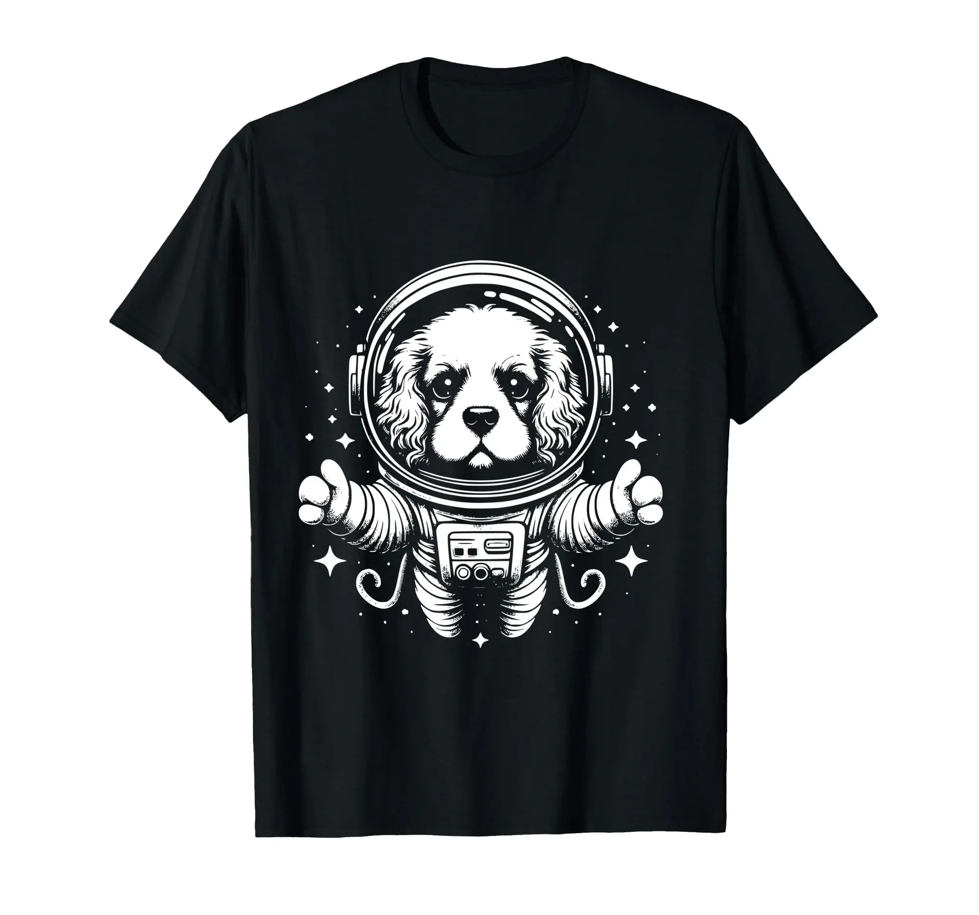 Dog Dad Mom Space - Astronaut English Toy Spaniel Long Sleeve T-Shirt