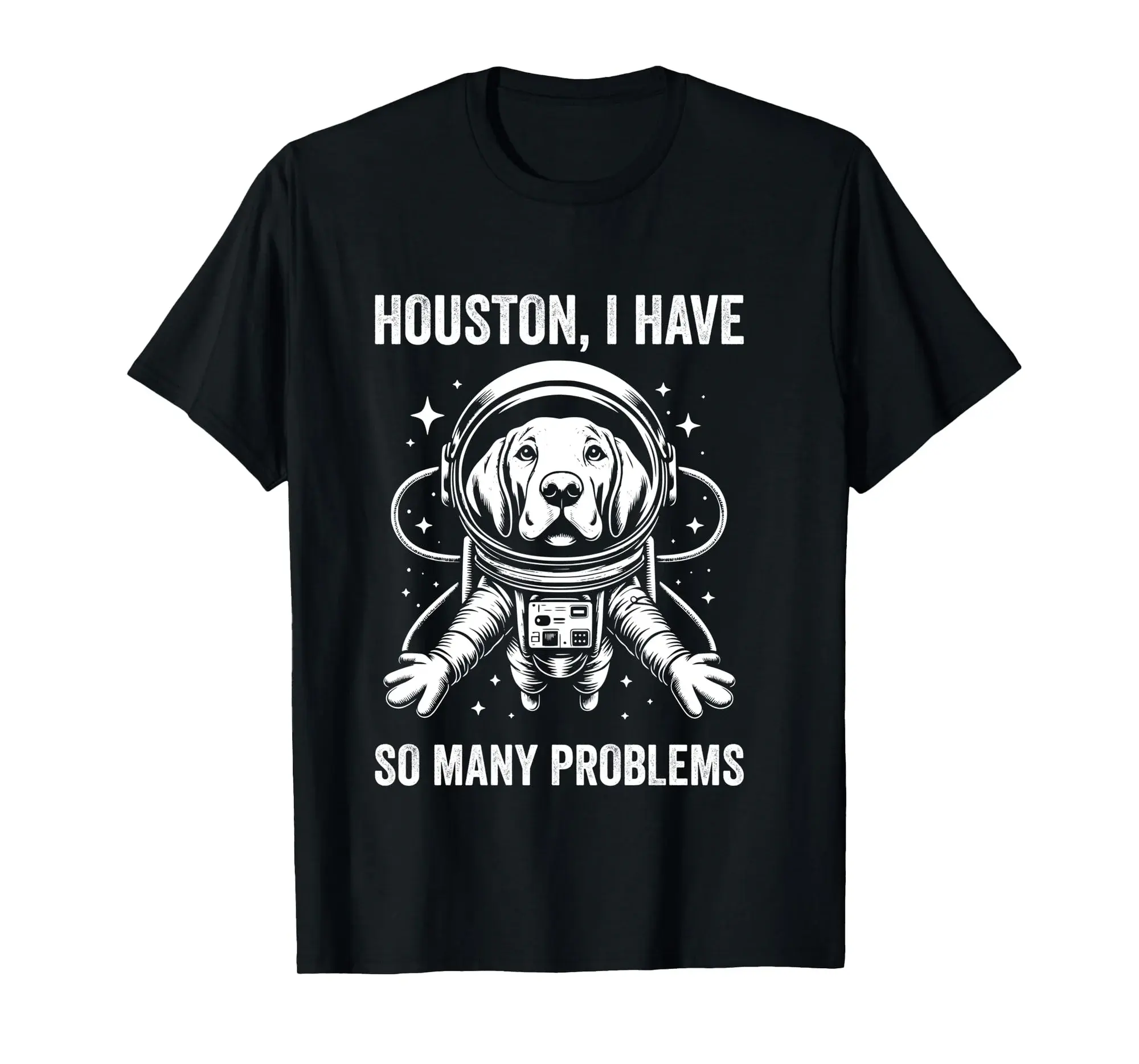 Dog Dad Mom Space - Houston Problem Vizsla Long Sleeve T-Shirt