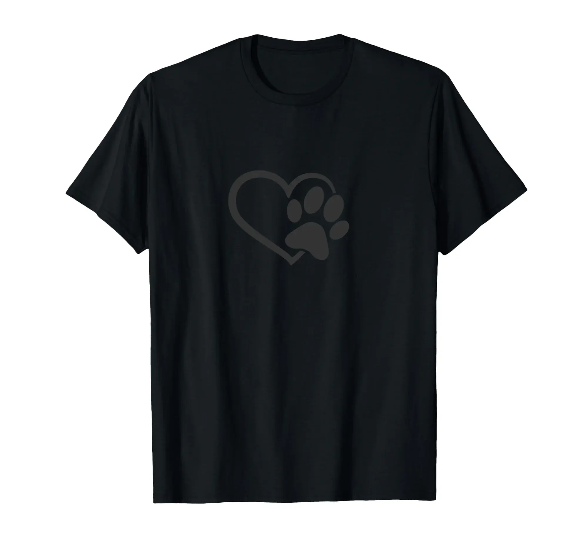 Puppy Dog Paw Print Love Gift for Dog Owner Mom Dad Pet Paw Long Sleeve T-Shirt