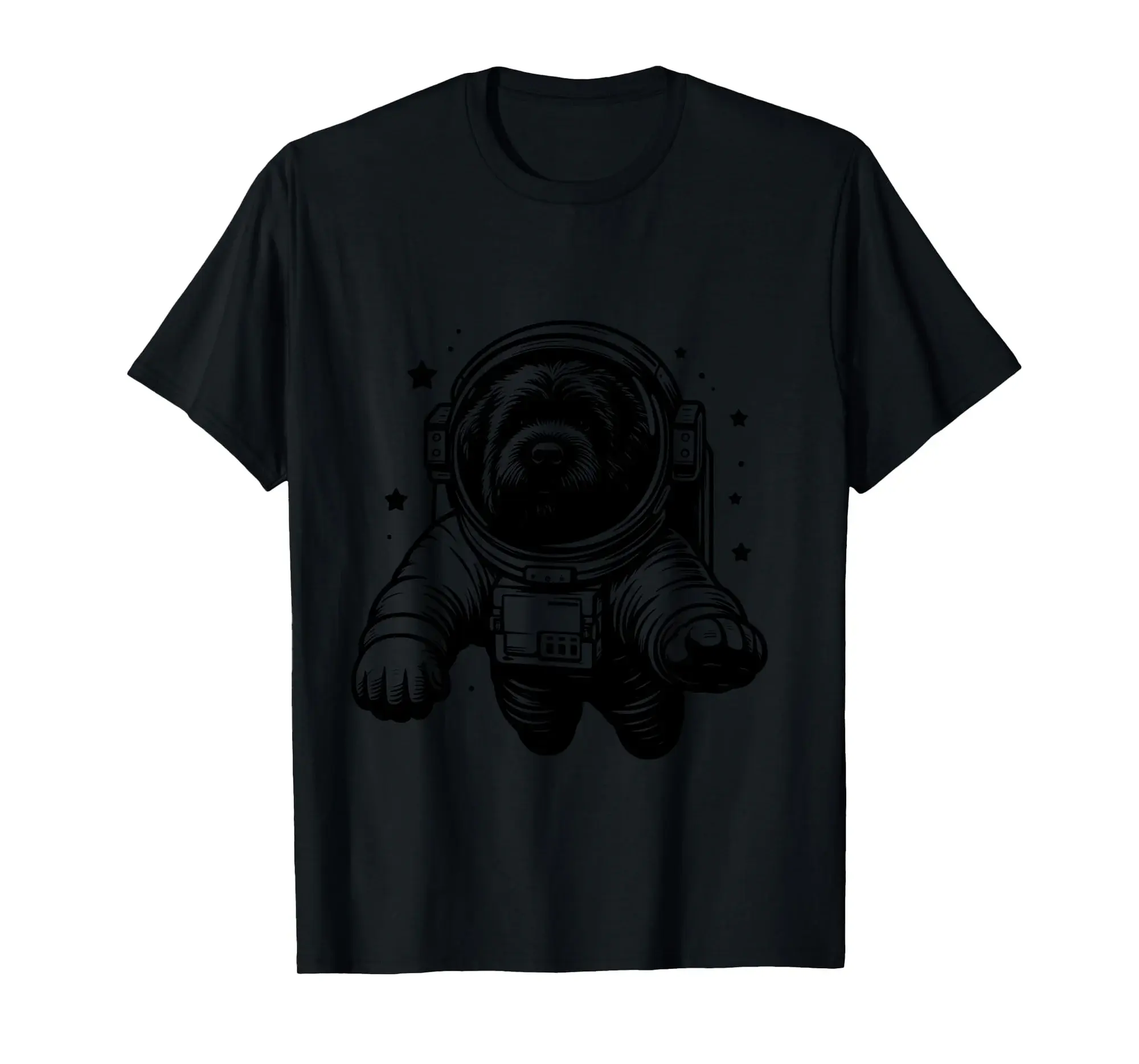 Dog Dad Mom Space - Astronaut Bouviers Des Flandre Long Sleeve T-Shirt