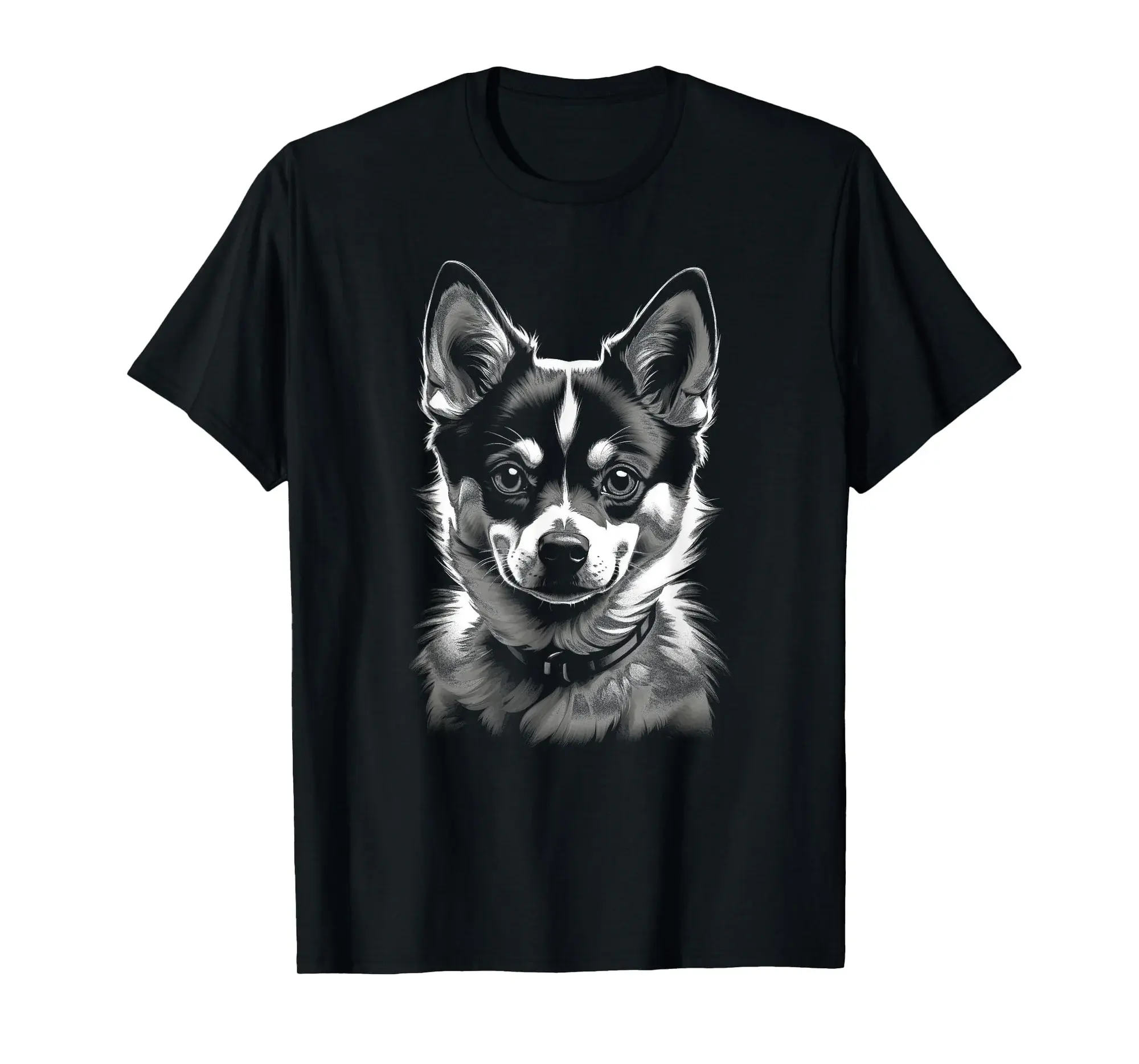 Klee Kai Dog Pet Owner Mom & Dad Puppy Retro Vintage T-Shirt