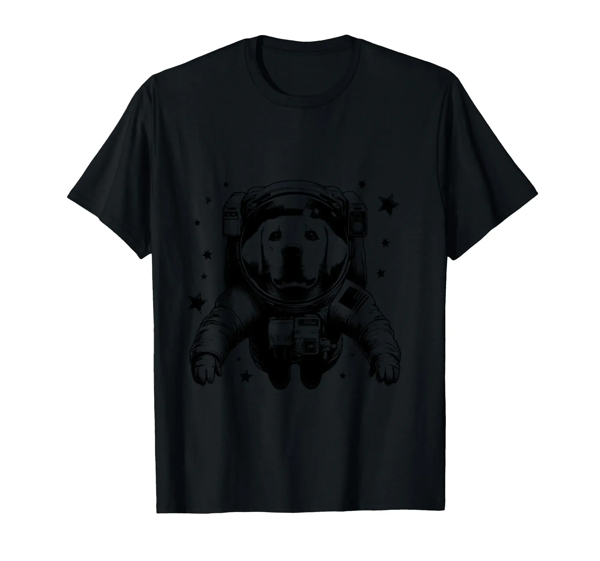 Dog Dad Mom Space - Astronaut Labrador Retriever Long Sleeve T-Shirt