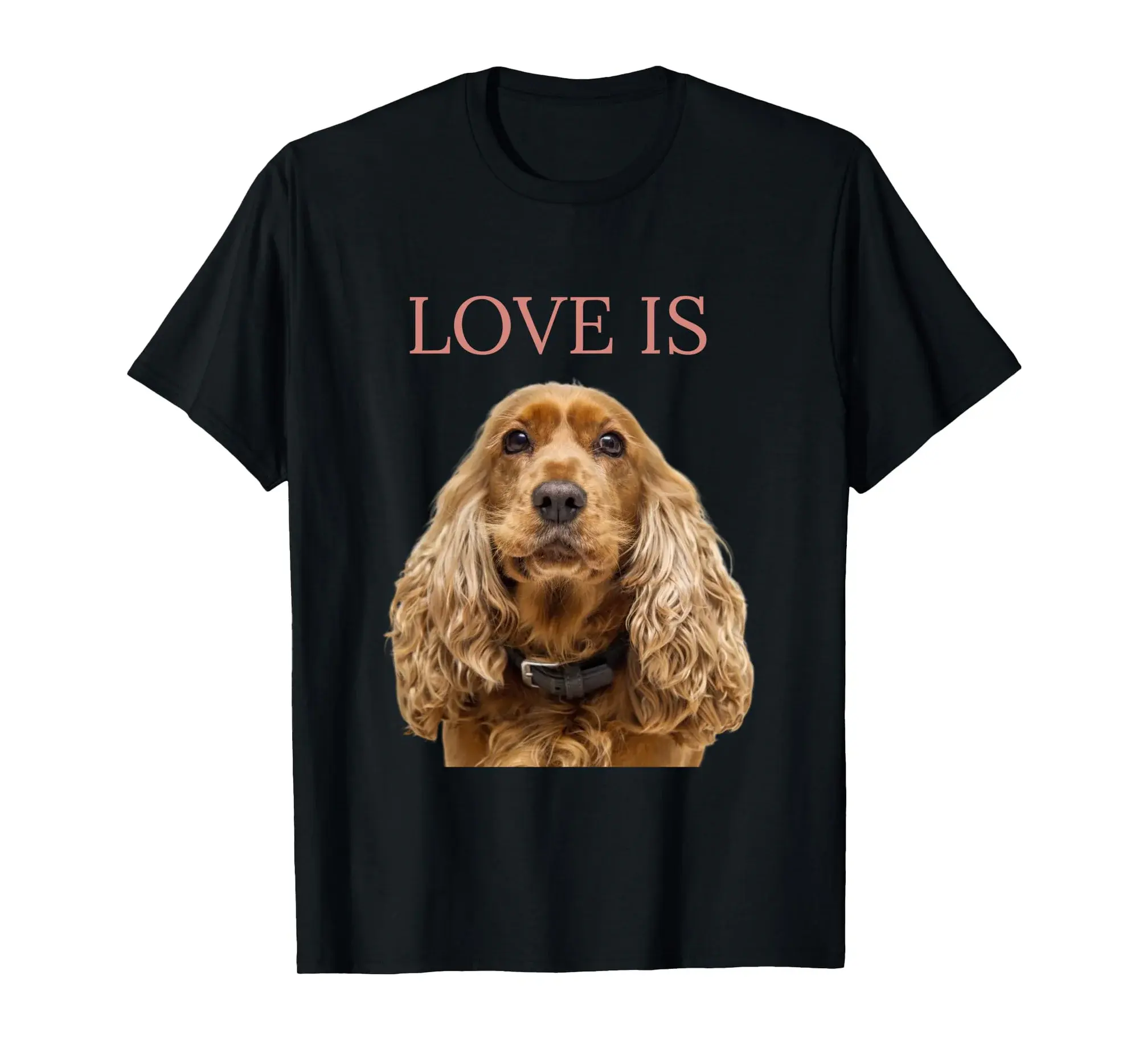 English Cocker Spaniel Shirt Men Women Dog Mom Dad Love Tee Long Sleeve T-Shirt