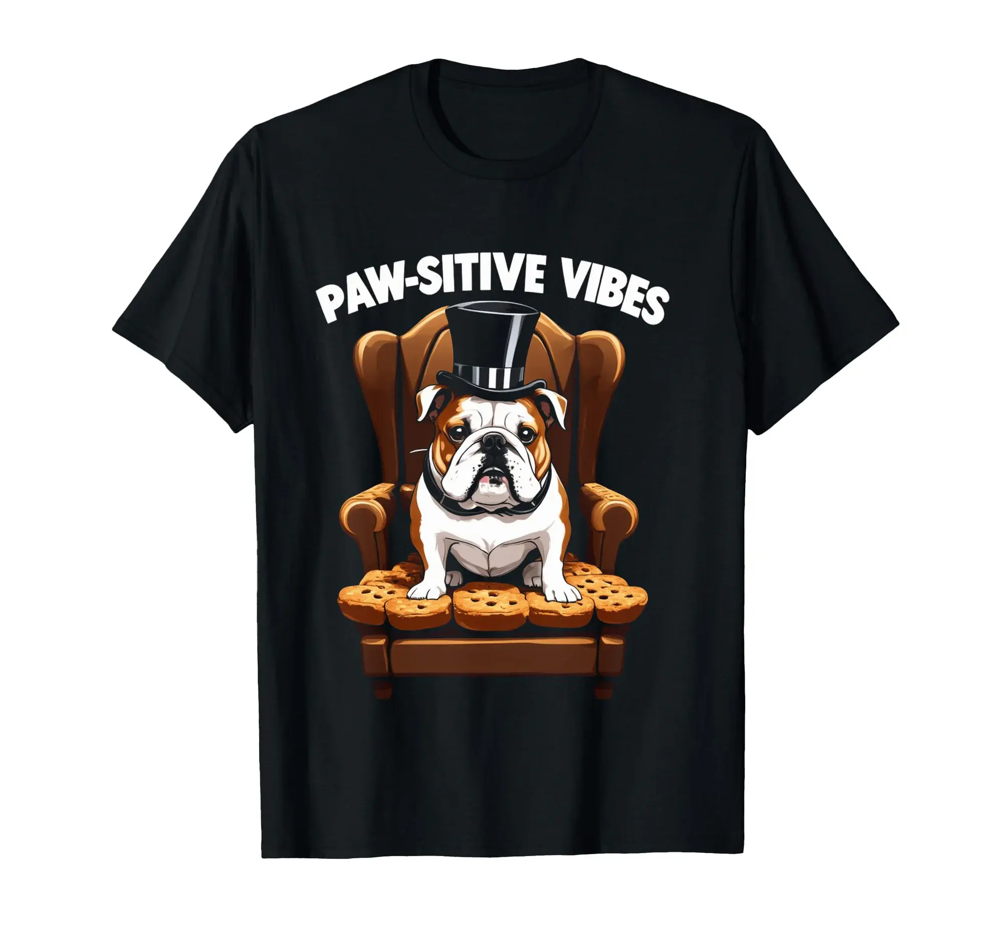 Bulldog Dad Funny Bulldog Dog Lover Gift Idea Long Sleeve T-Shirt